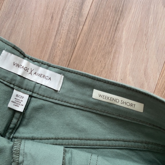 Vintage America weekend short midrise relaxed to thigh 8 / 29 - Picture 8 of 15